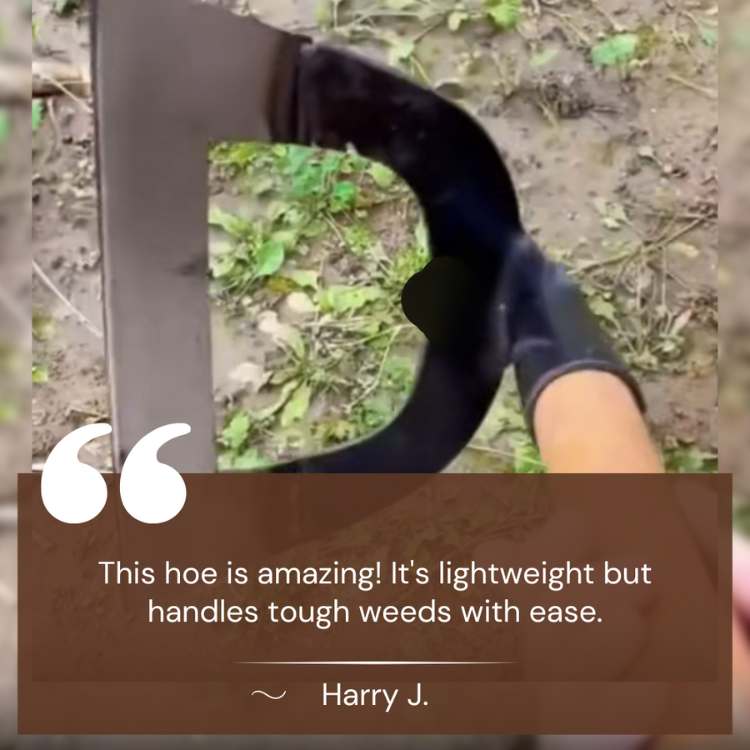 WeedPro Hollow Steel Hoe