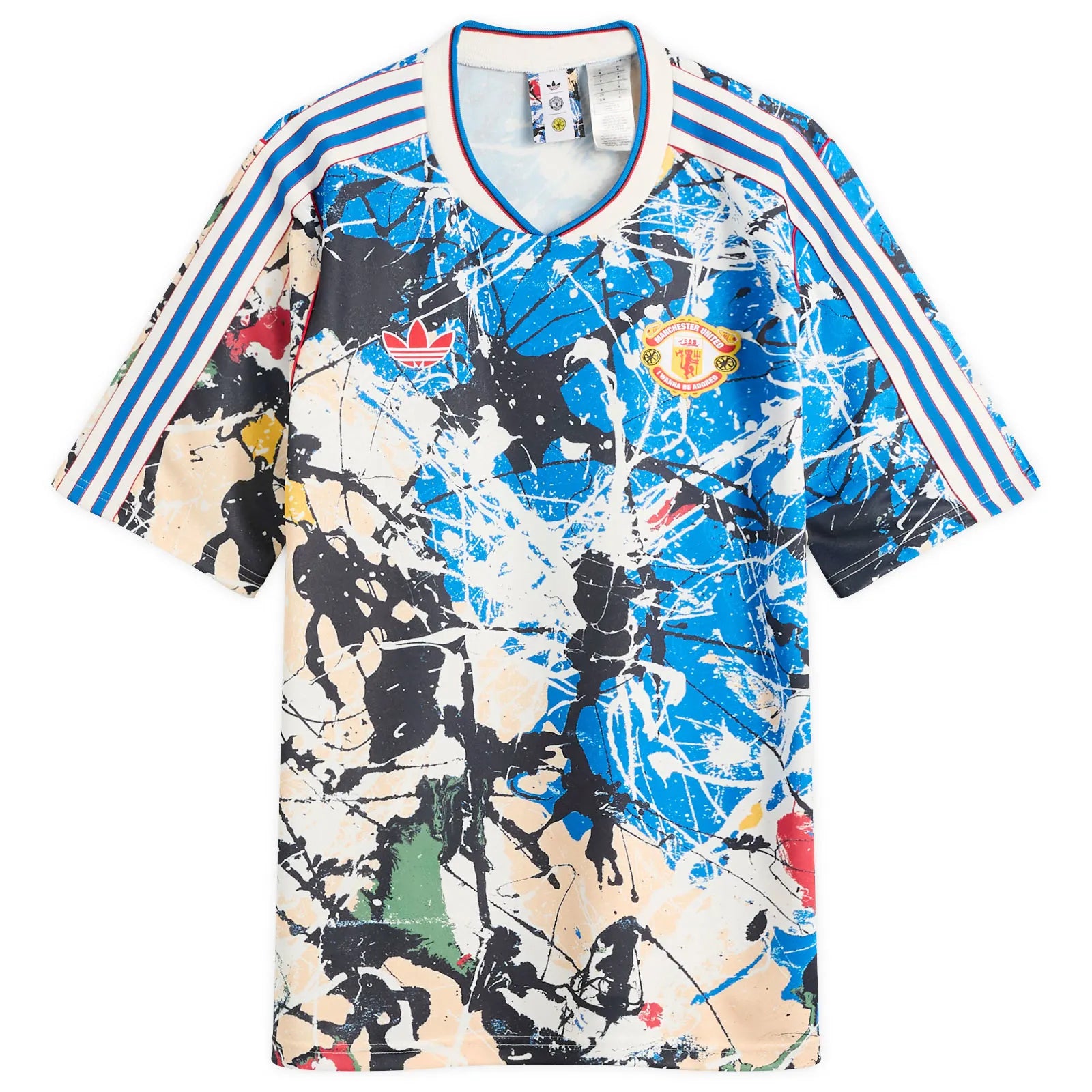 2025/26 Manchester United x Stone Roses Blue Shirt