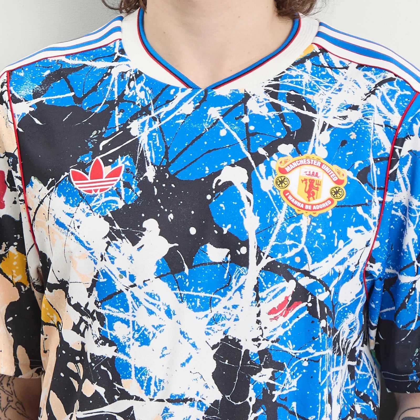 2025/26 Manchester United x Stone Roses Blue Shirt