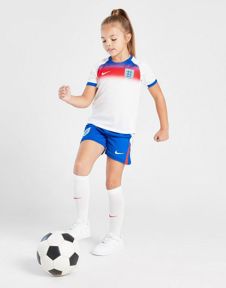 England Lionesses Nike Stadium Home Mini Kit 2025 - Little Kids