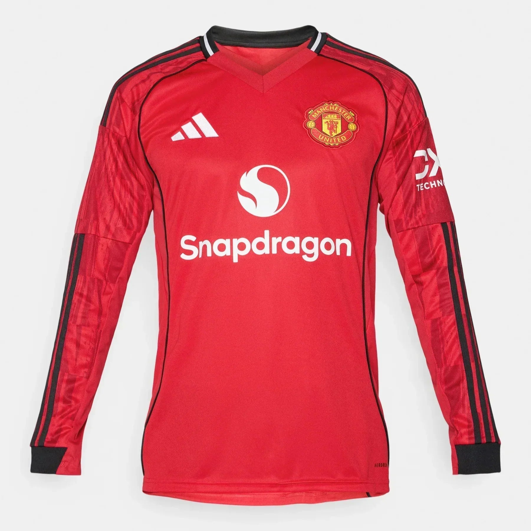 2025/26 Manchester United Home Shirt - Long Sleeve