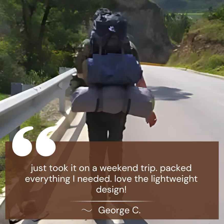 60L Waterproof Hiking Backpack – Lightweight, Ergonomic & Adventure-Ready