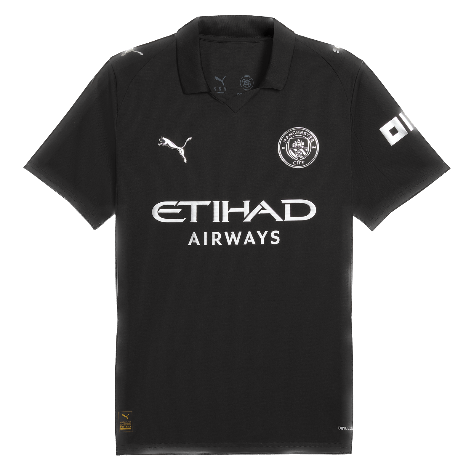 Manchester City 2025/2026 Black Away Jersey