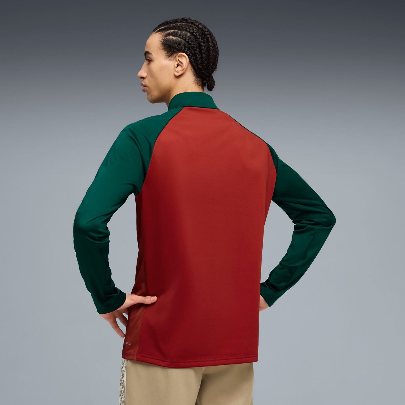 Morocco Warm Up 1/4 Zip Training Top