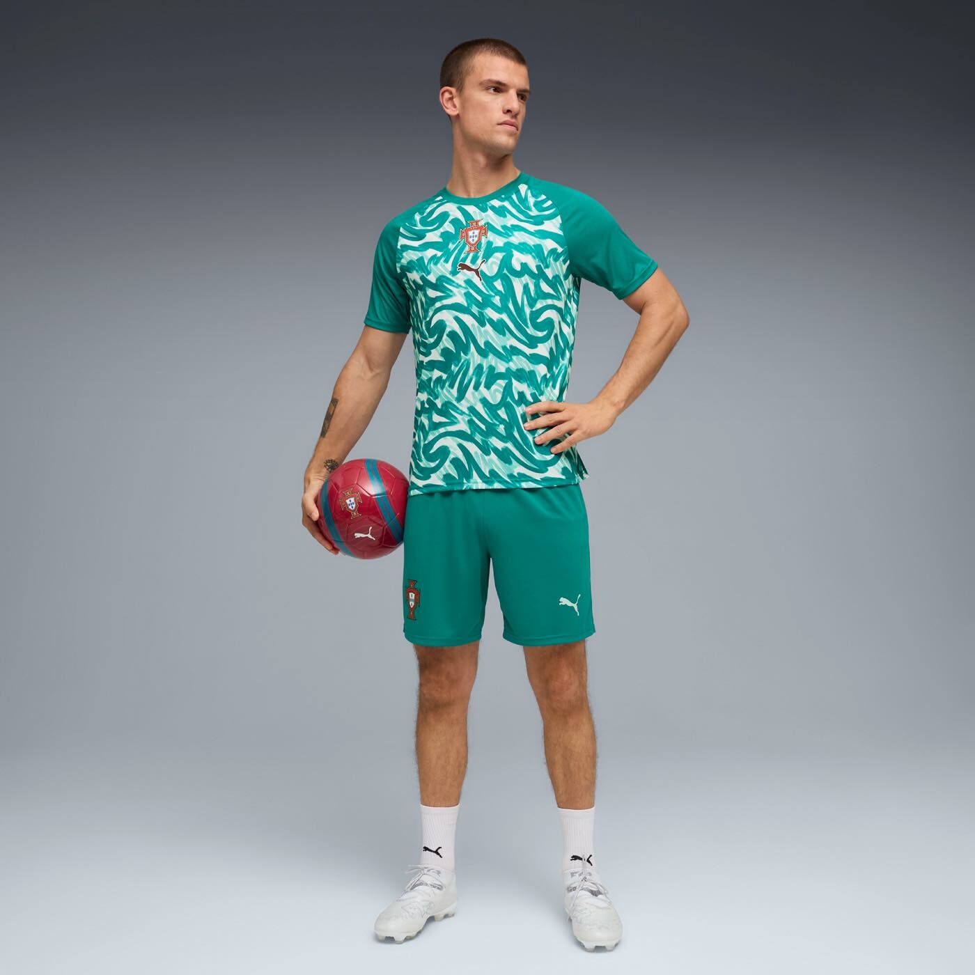 Portugal Warm Up Training Top
