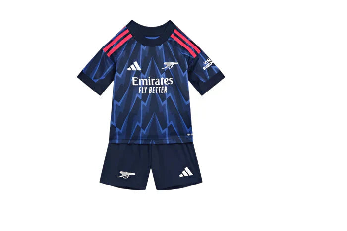 Arsenal 2025/26 Away Kids Kit