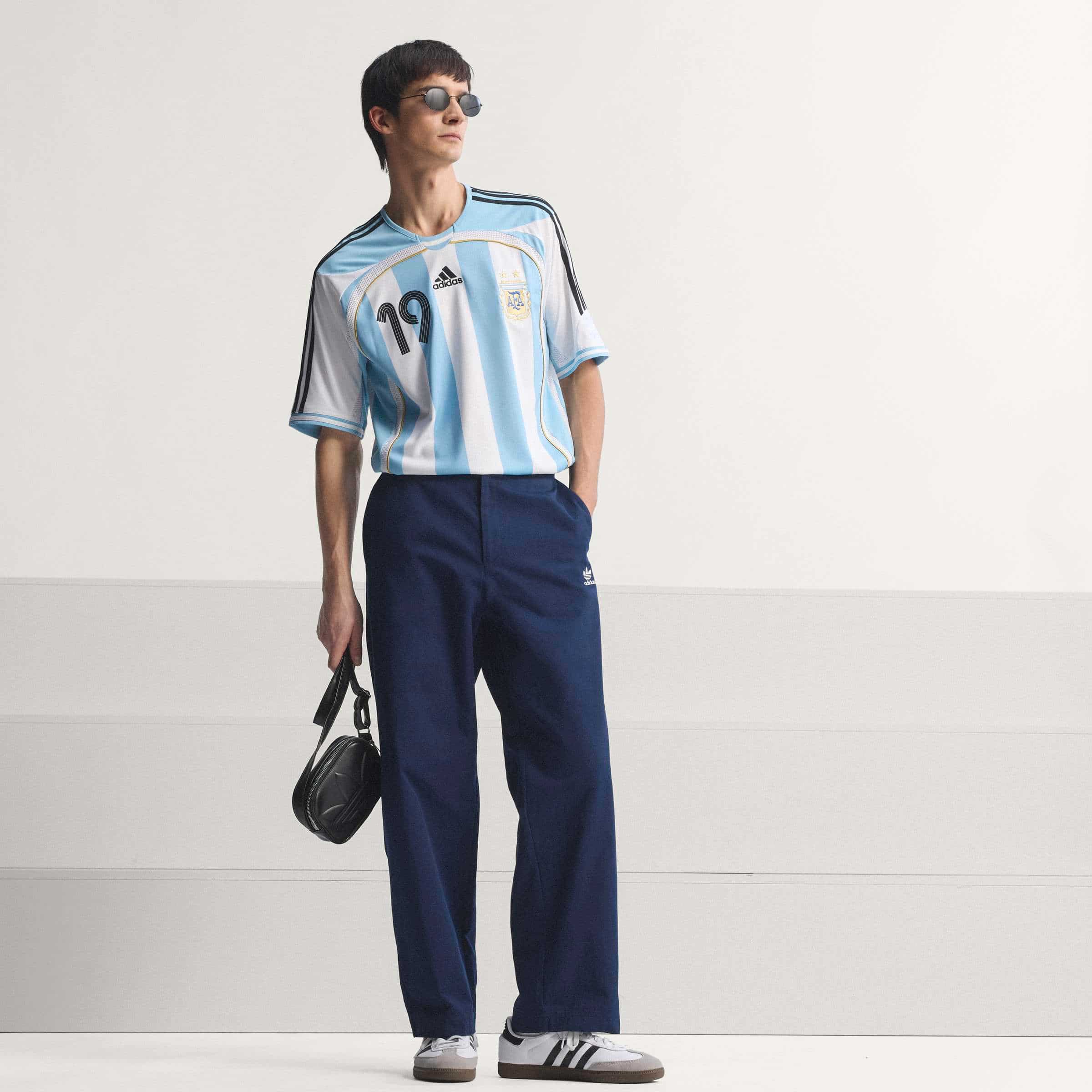 Argentina 2006 Home Messi Jersey