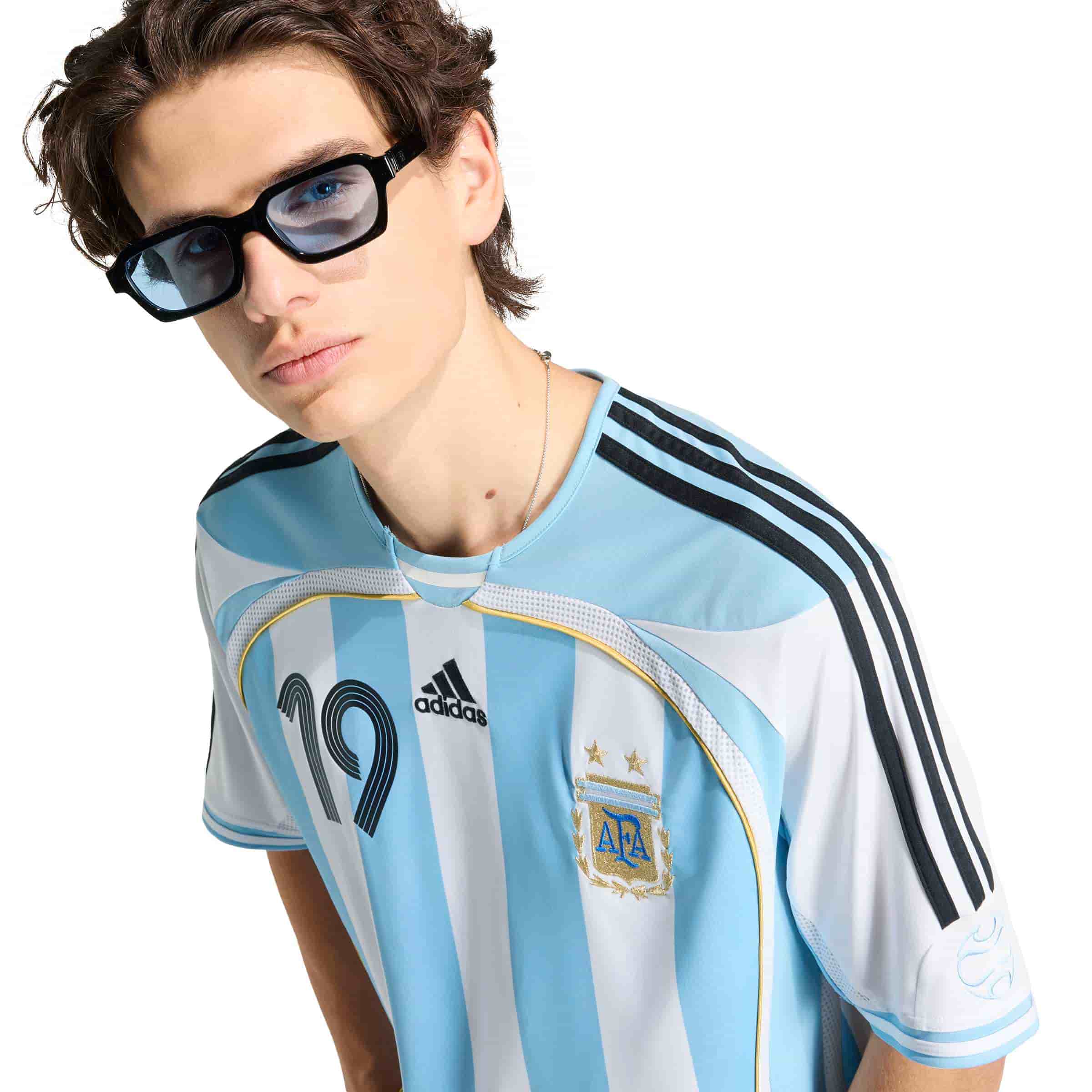 Argentina 2006 Home Messi Jersey