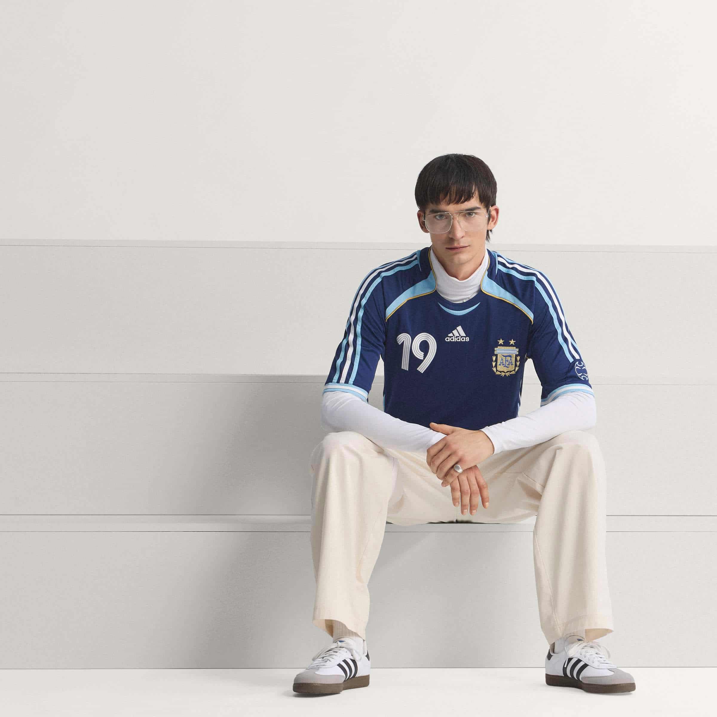 Argentina 2006 Away Messi Jersey