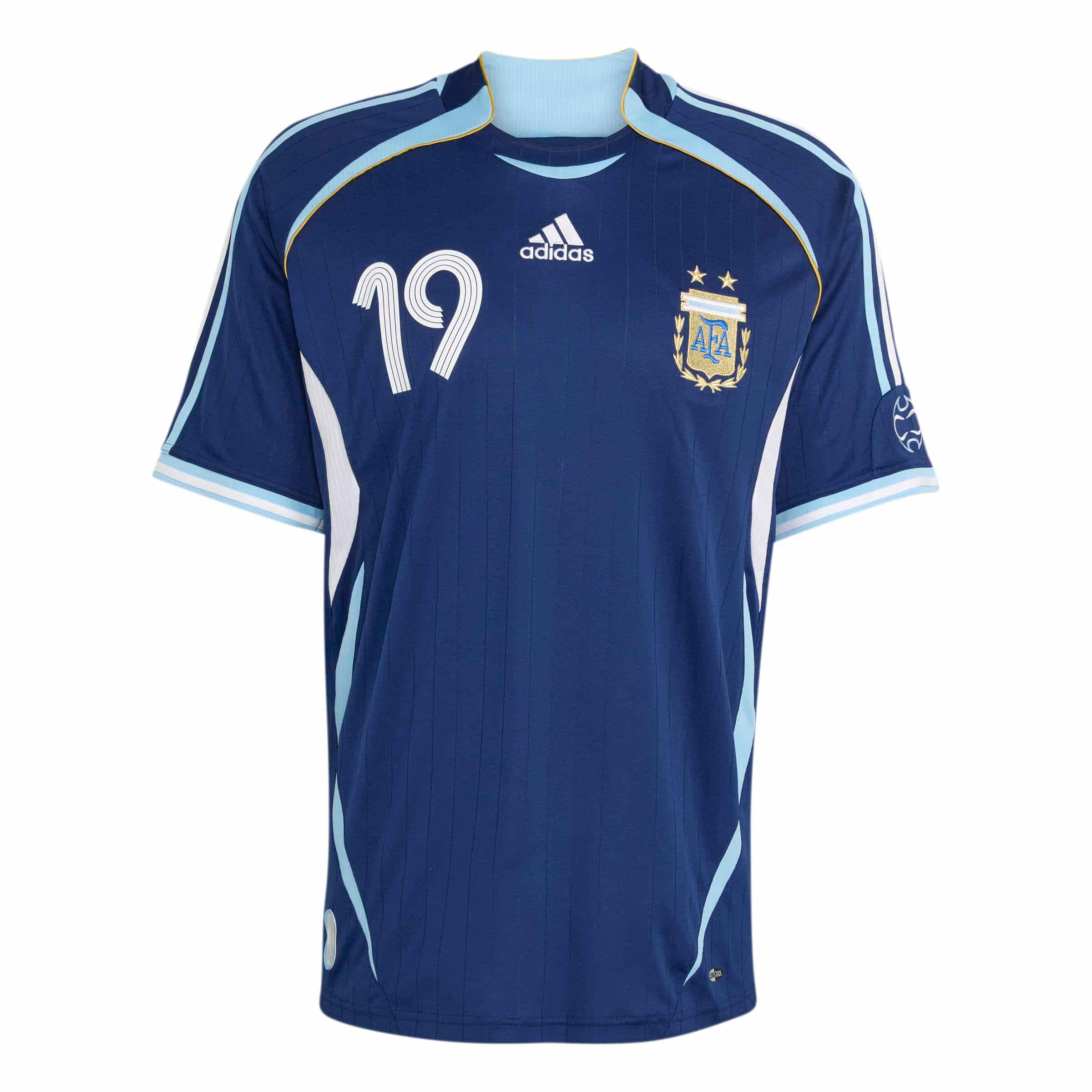 Argentina 2006 Away Messi Jersey