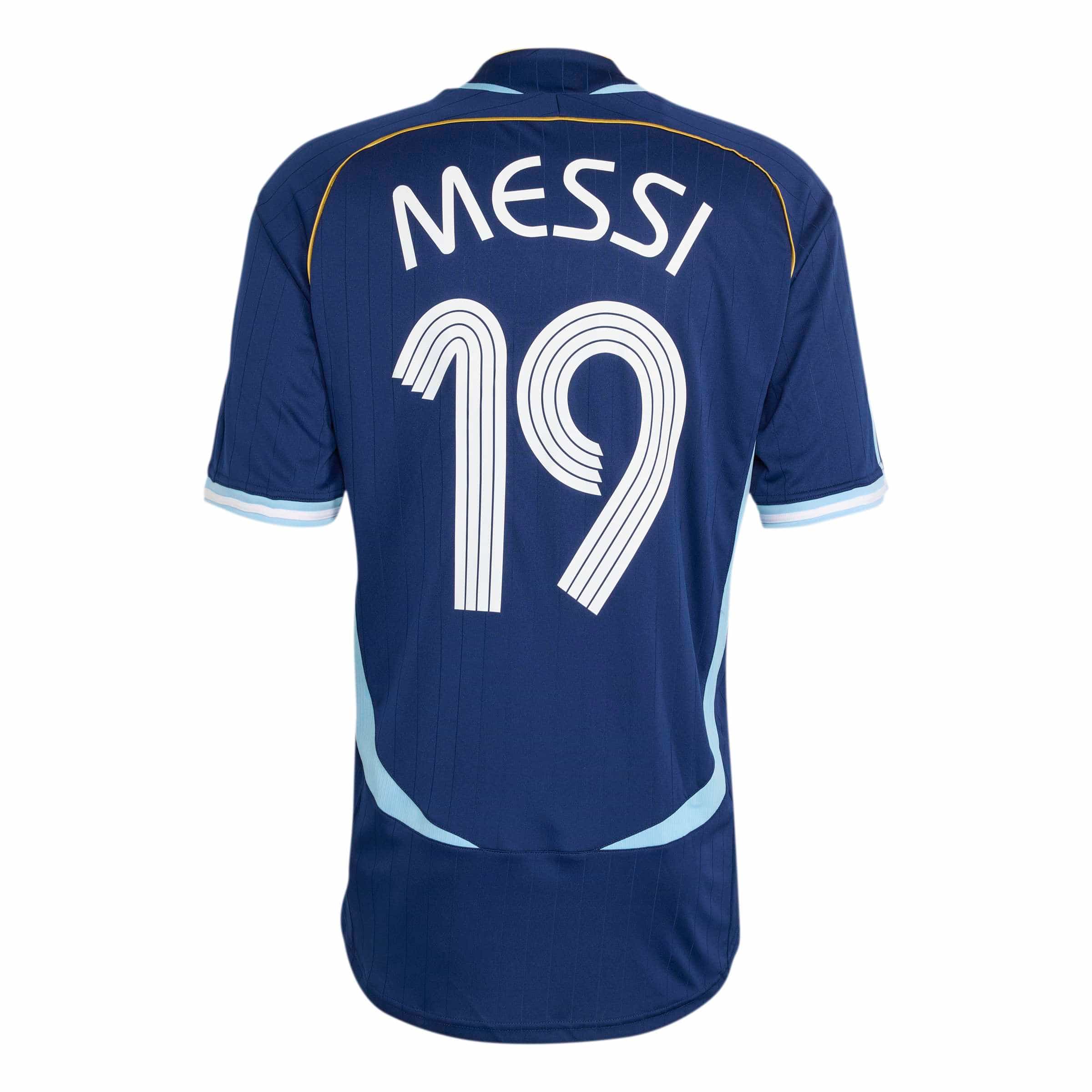 Argentina 2006 Away Messi Jersey