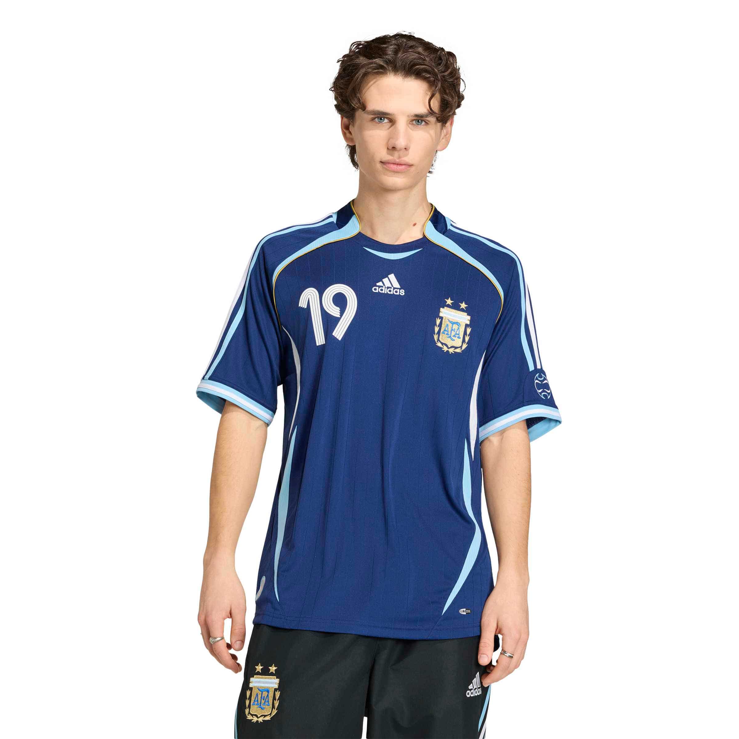 Argentina 2006 Away Messi Jersey