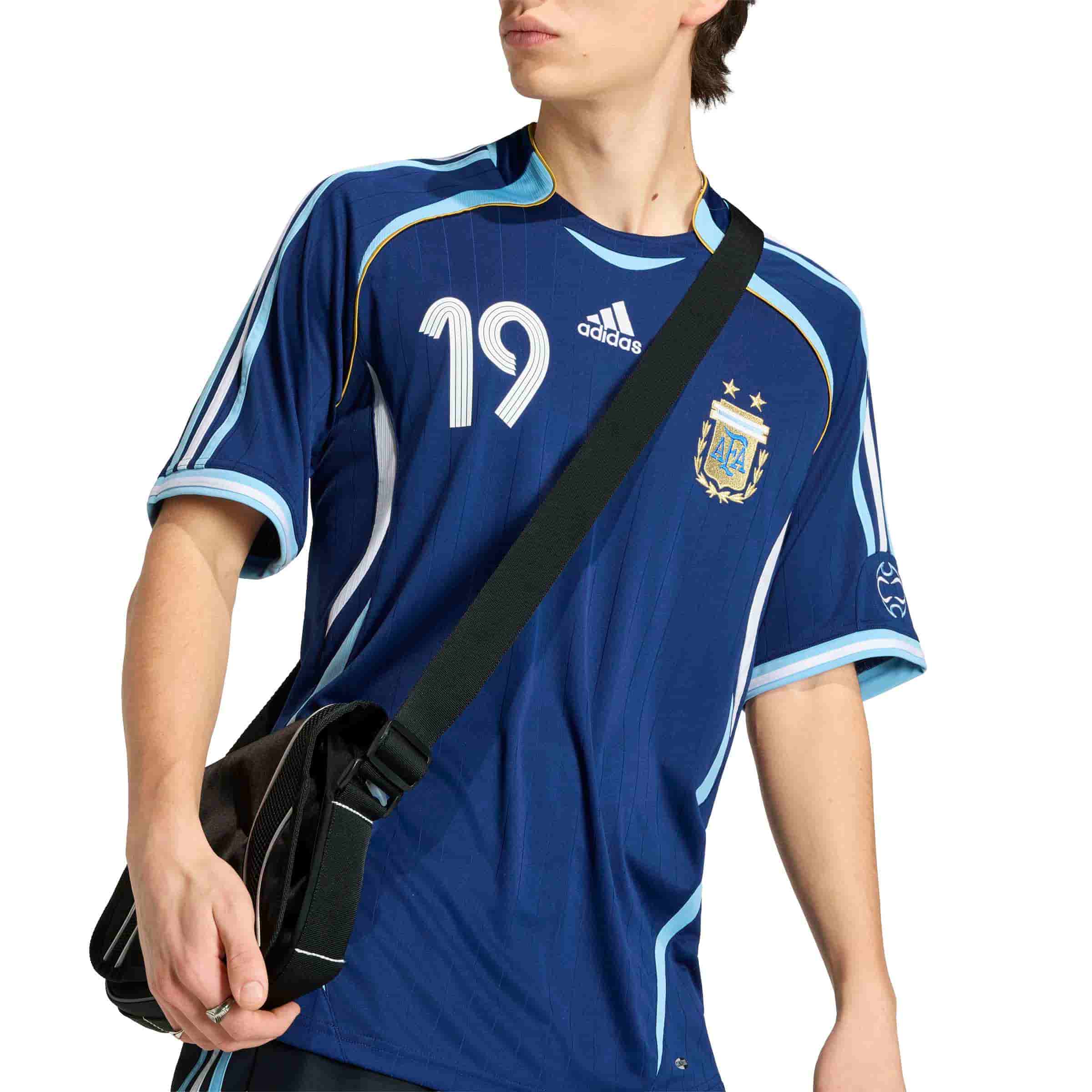 Argentina 2006 Away Messi Jersey