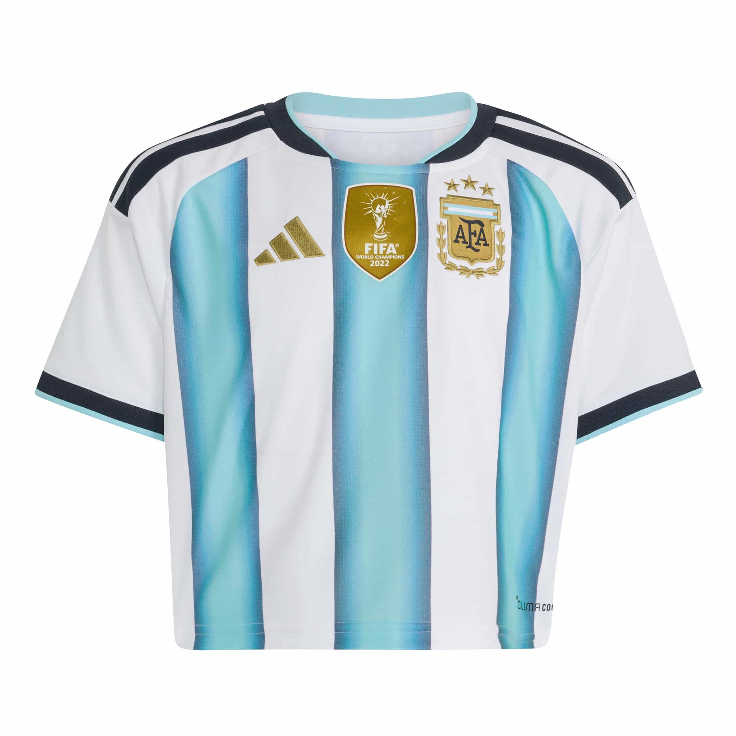 Argentina 2026 Home Cropped Jersey Women