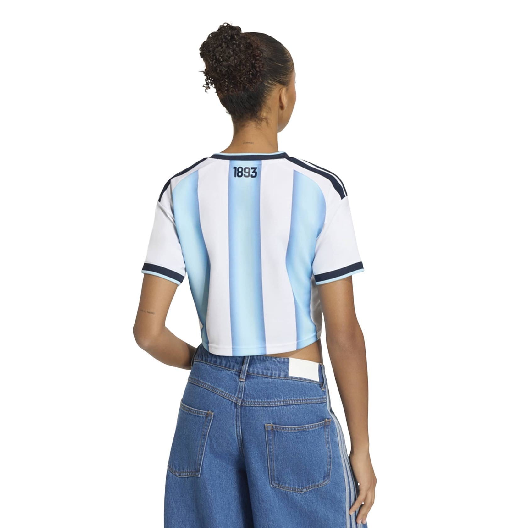 Argentina 2026 Home Cropped Jersey Women