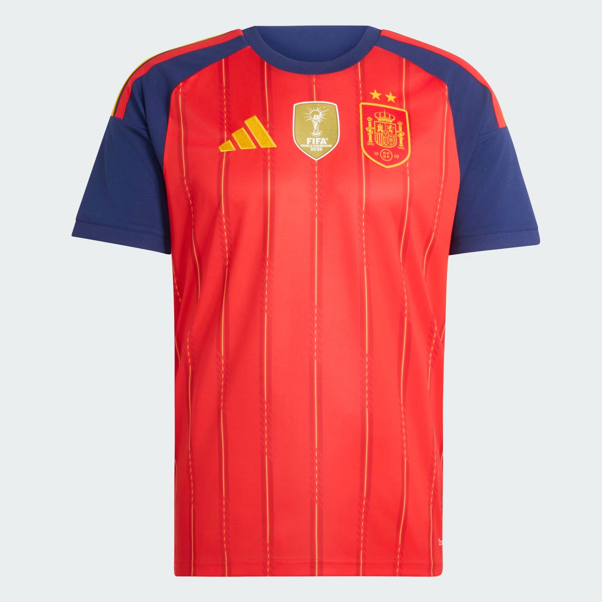 Spain 26 Home Winners Jersey