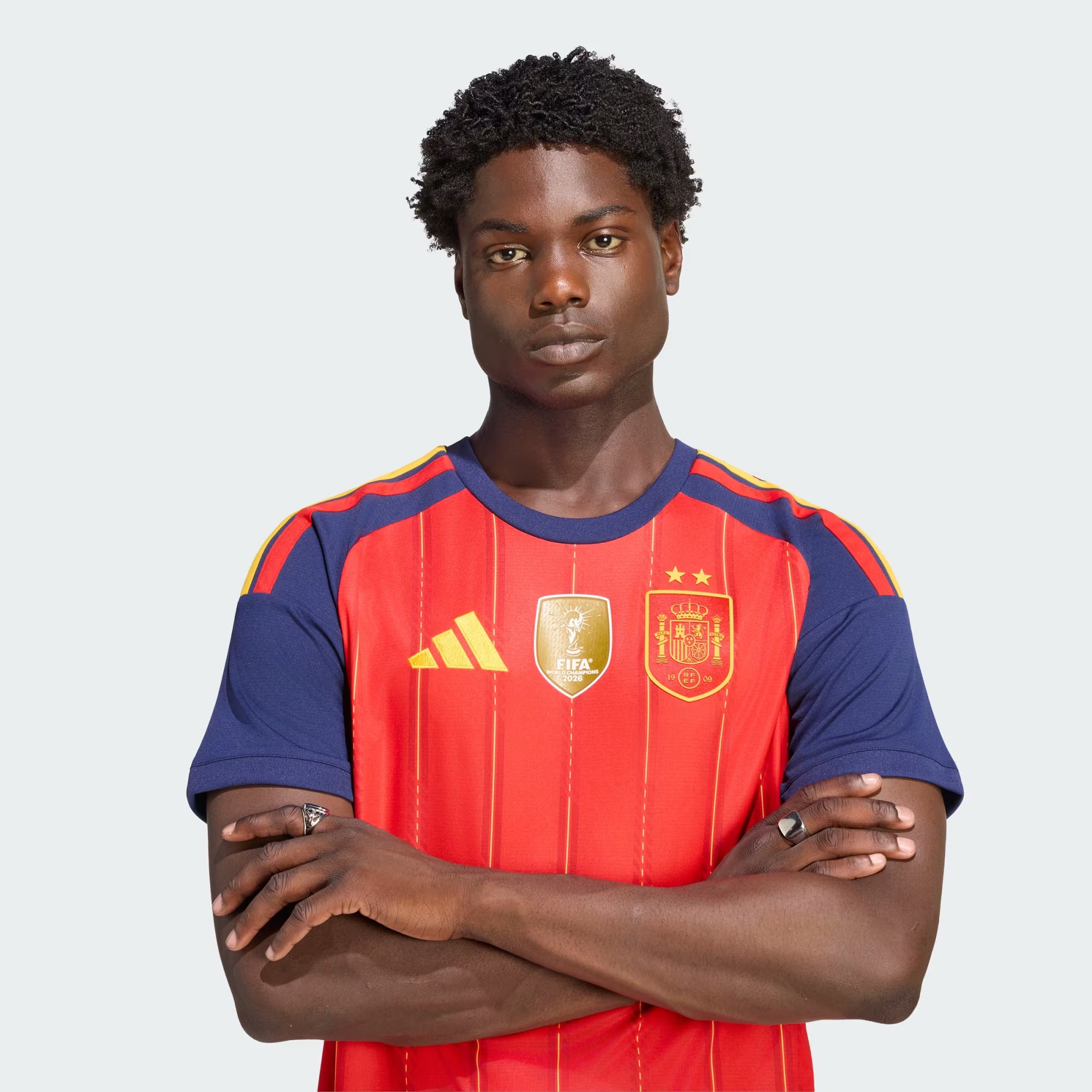 Spain 26 Home Winners Jersey