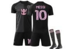 Messi Kids Football Kit - Inter Miami 2024/25 Away Black
