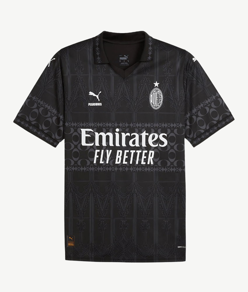 AC MILAN X PUMA X PLEASURES 2023/24 REPLICA SHIRT