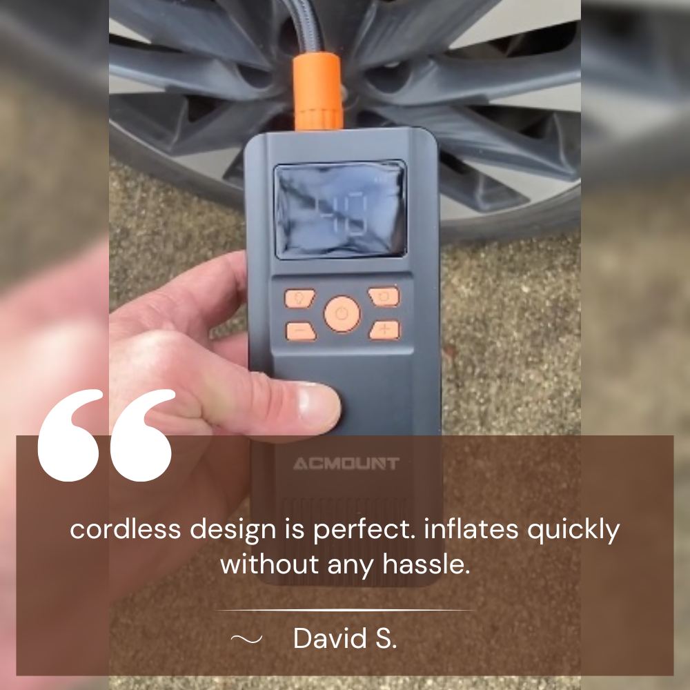 ACMOUNT 150PSI Portable Tyre Inflator