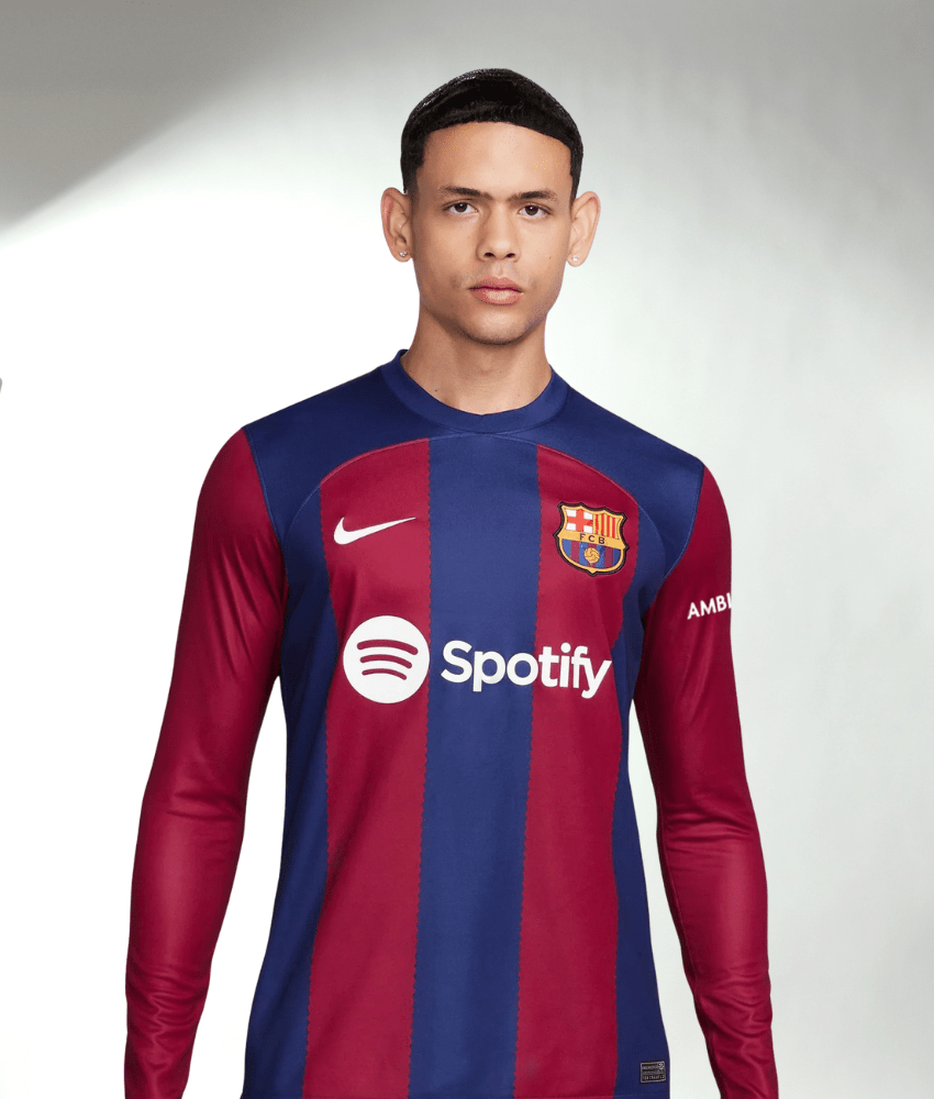 BARCELONA 2023/24 HOME KIT LONG SLEEVE