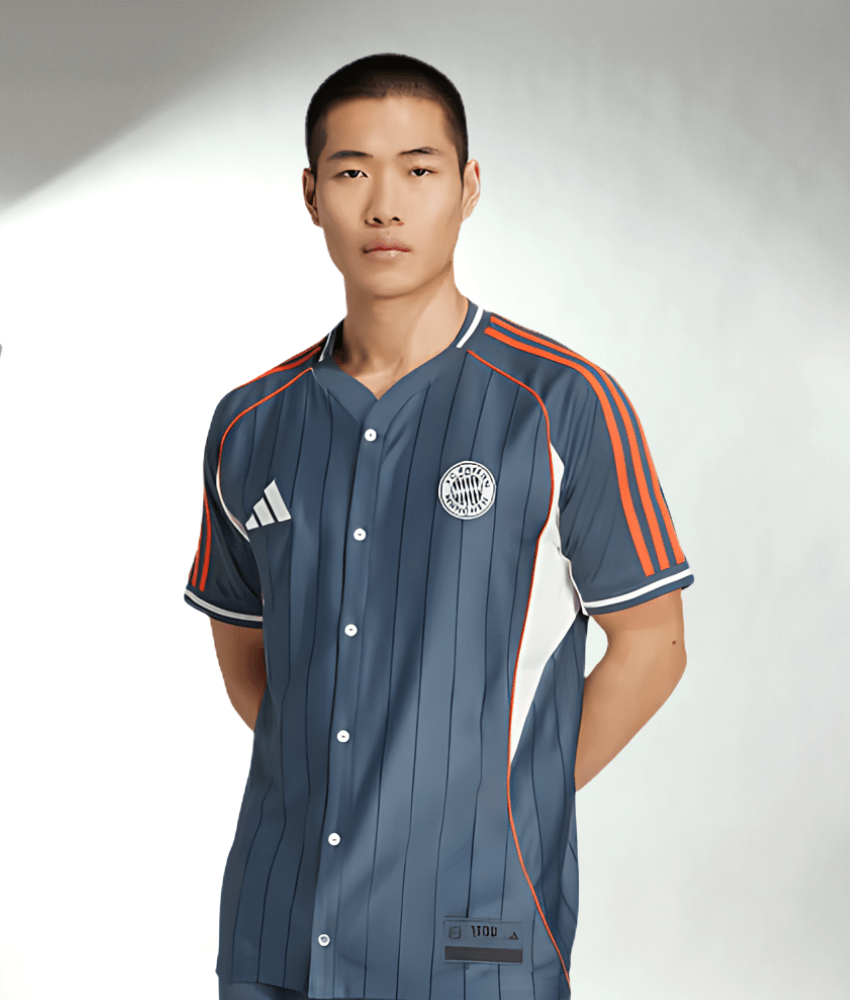 BAYERN MUNICH 2025/26 RETRO BASEBALL SHIRT