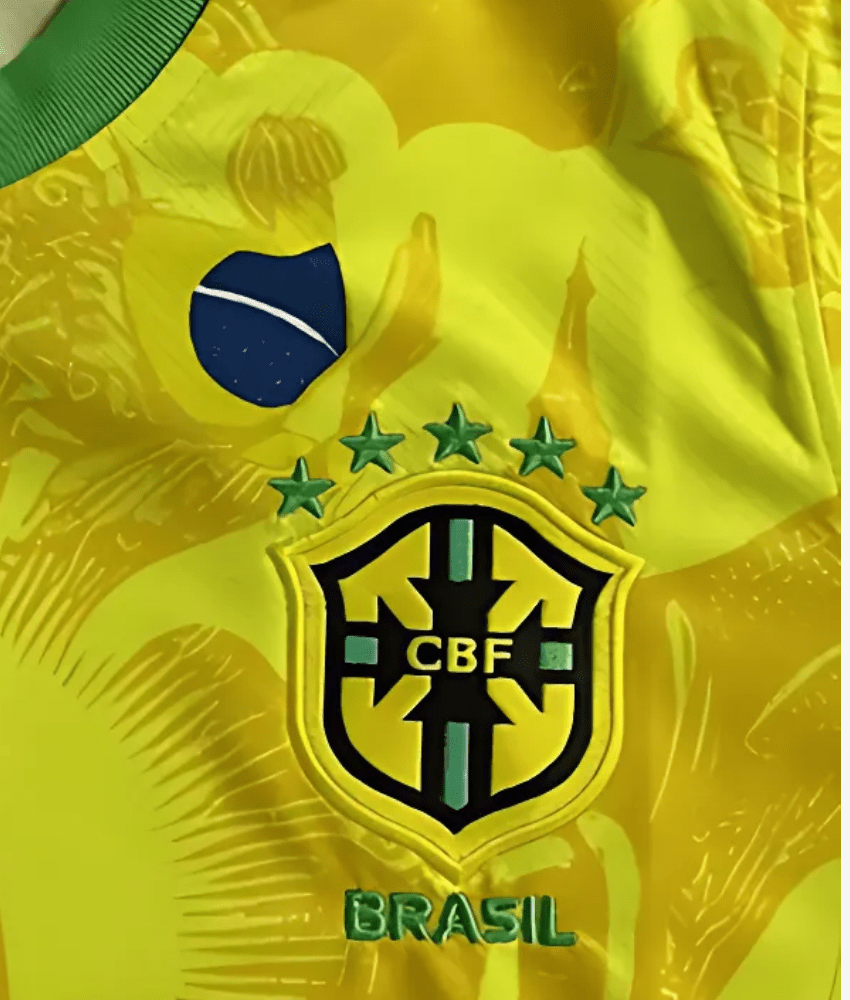 BRAZIL 2024/25 GOLD 'CHRIST THE REDEEMER' SPECIAL EDITION SHIRT