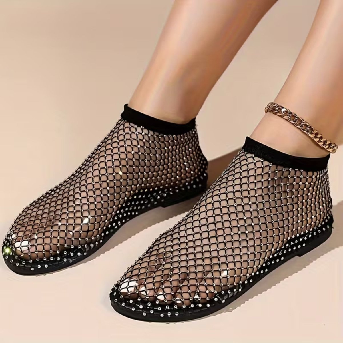 Breathable Mesh Comfort Flats