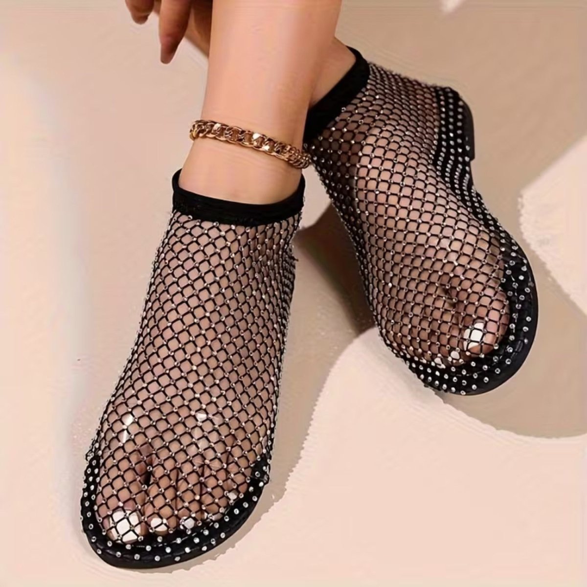 Breathable Mesh Comfort Flats