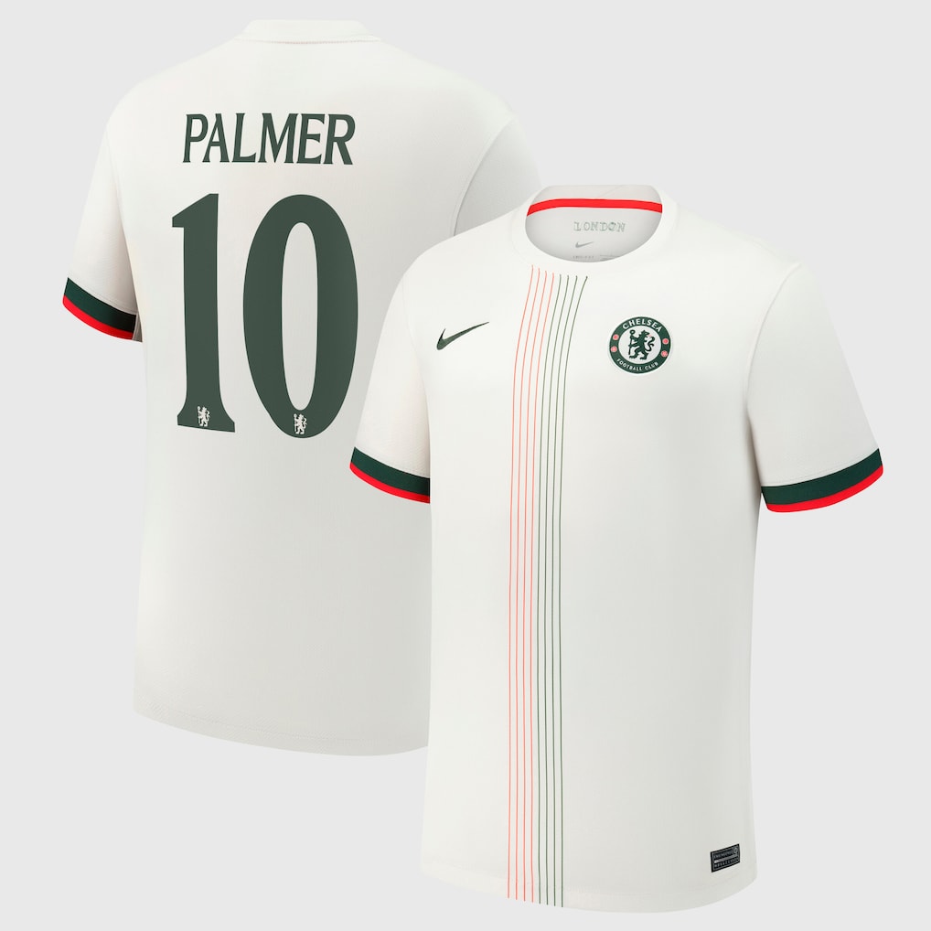 Chelsea Cup Nike Away Stadium Shirt 2025-26 with Palmer 10 printing