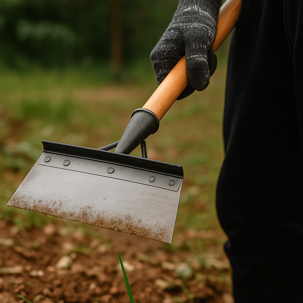 CleanEdge – Multi-Purpose Stainless Steel Weeding Shovel