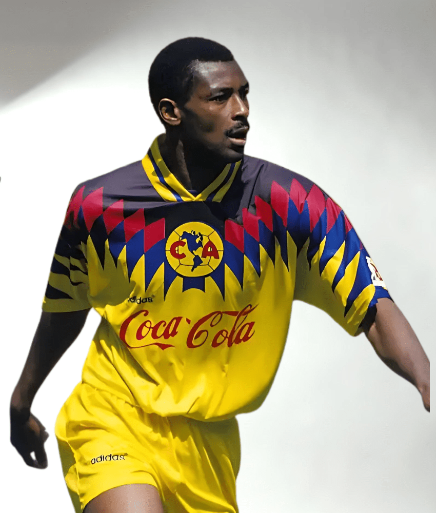 CLUB AMERICA 1995/98 HOME 'SOL' RETRO SHIRT