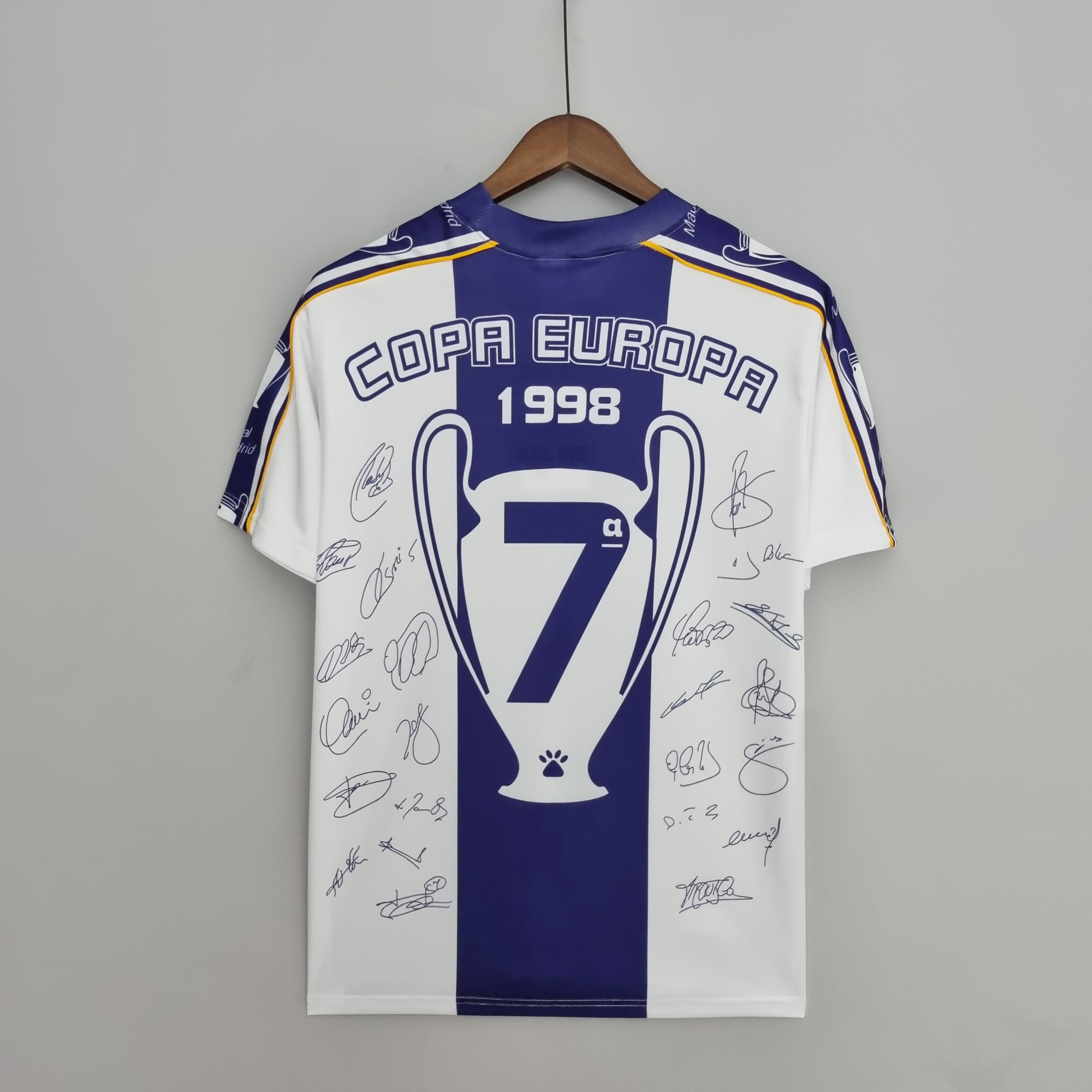 1997-98 Real Madrid Champions League 7 Champions Commemorative Edition