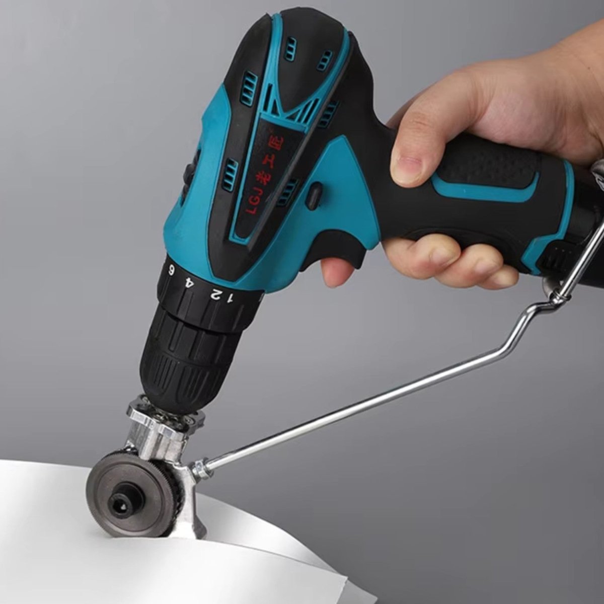 Electric Drill Metal Cutter Attachment