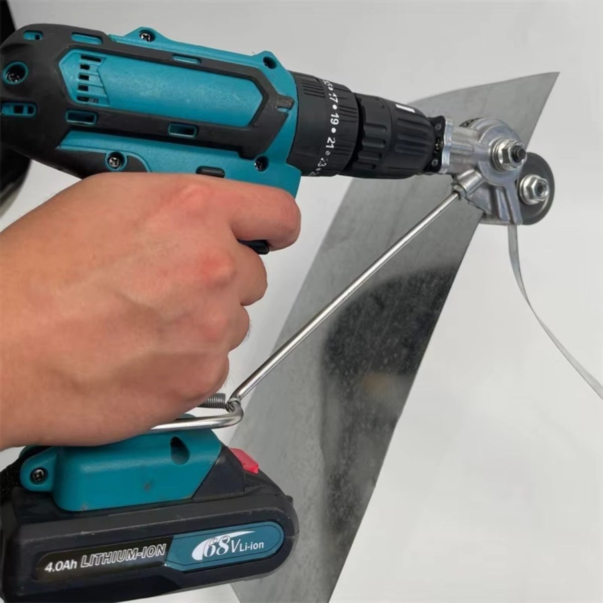 Electric Drill Metal Cutter Attachment