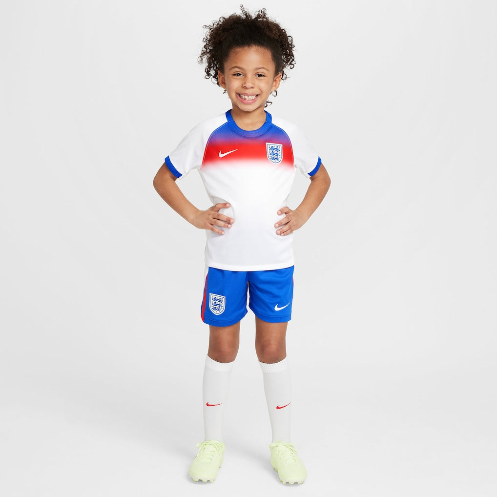 England Lionesses Nike Stadium Home Mini Kit 2025 - Little Kids