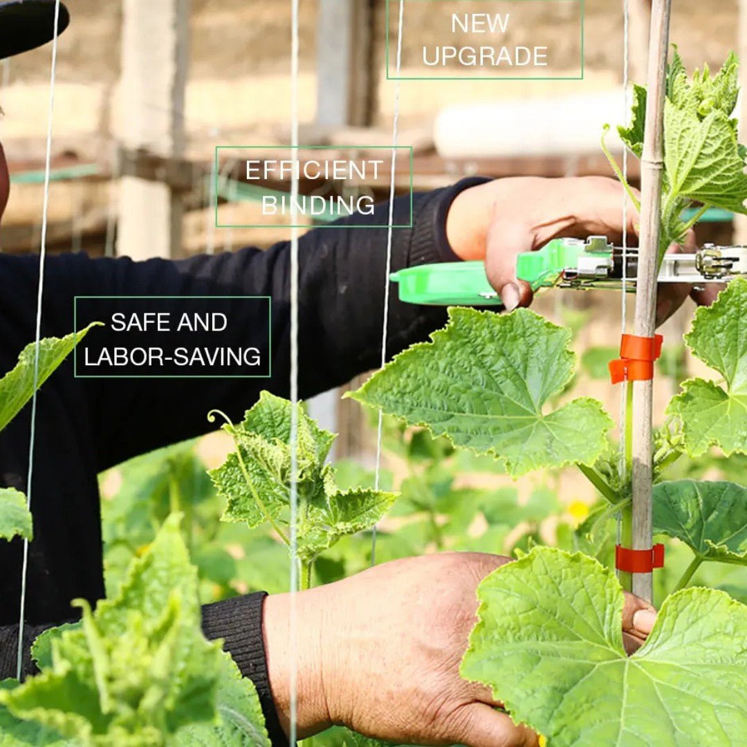 GrowGrip – Quick-Tie Garden Tool for Fast & Gentle Plant Support