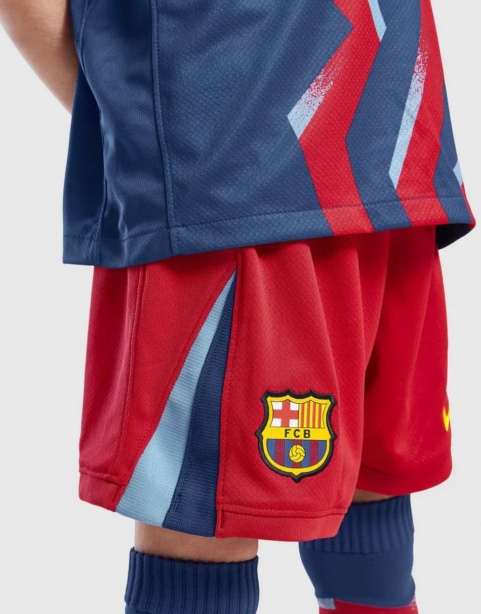 2025/26 FC Barcelona Fourth Kids Kit