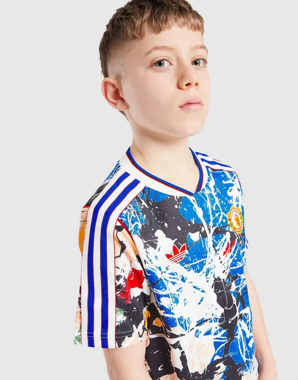 2025/26 Manchester United Stone Roses Jersey Kids