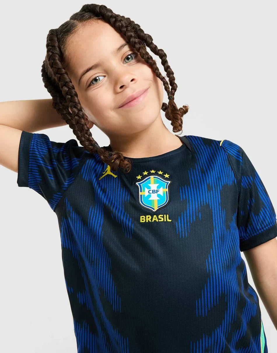 Jordan Brazil 2026 Away Kit Kids
