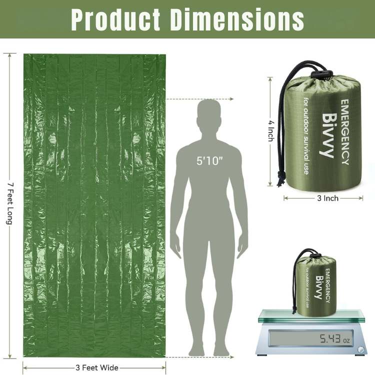 Portable Life-Saver Bivvy Bag