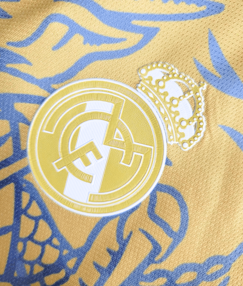 REAL MADRID 2023/24 'DRAGON' SPECIAL EDITION (GOLDEN) SHIRT