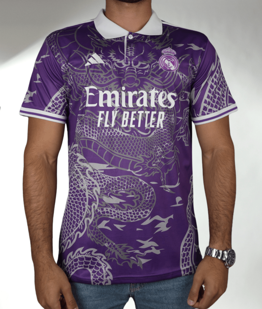 REAL MADRID 2023/24 'DRAGON' SPECIAL EDITION (PURPLE) SHIRT