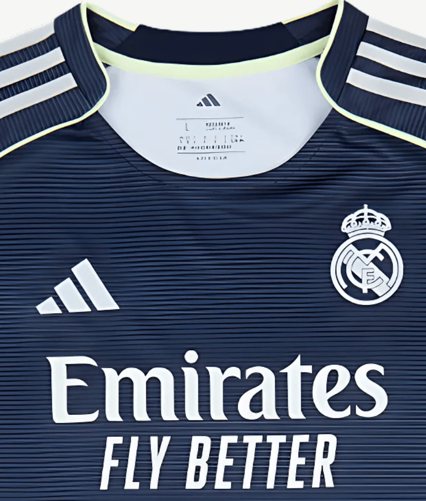 REAL MADRID 2025/26 AWAY SHIRT