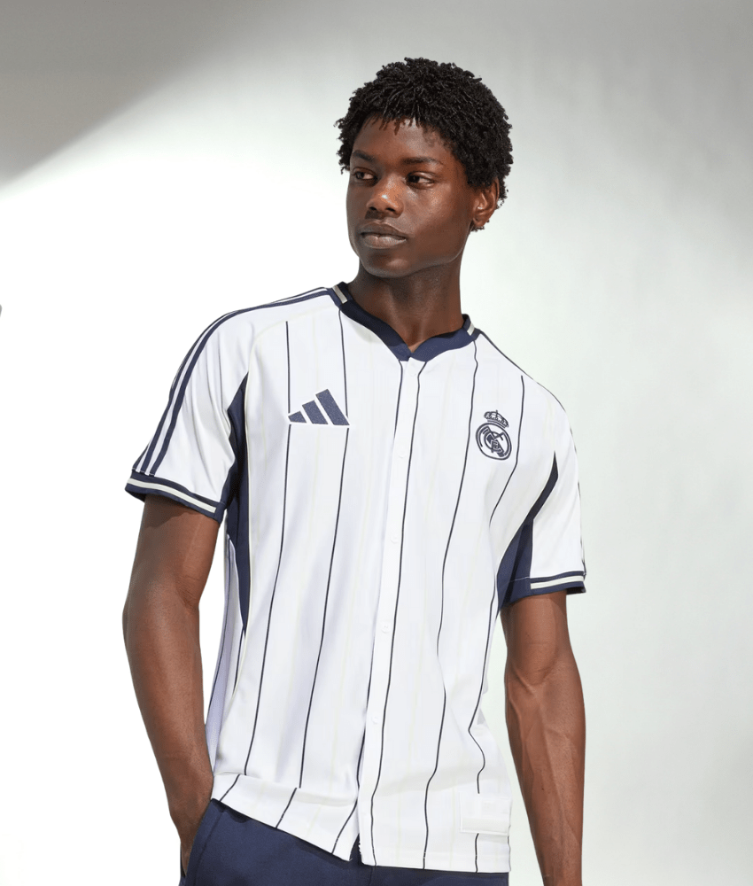 REAL MADRID 2025/26 RETRO BASEBALL SHIRT