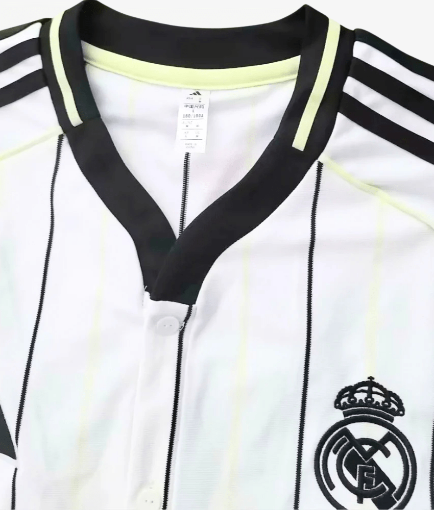 REAL MADRID 2025/26 RETRO BASEBALL SHIRT