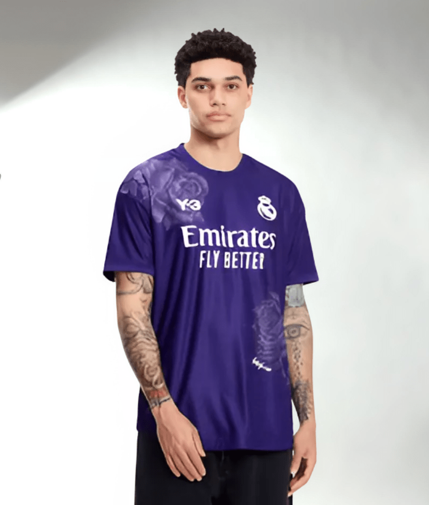 REAL MADRID X Y-3 2023/24 COLLAB (PURPLE) SHIRT