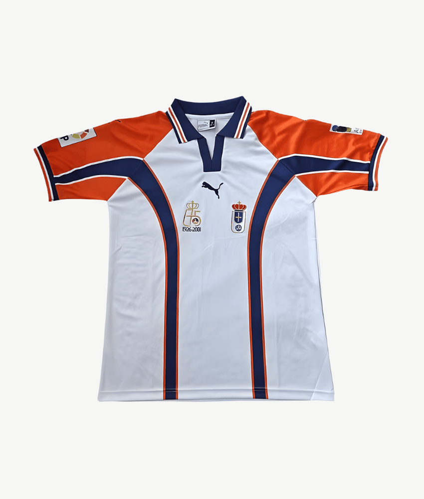 REAL OVIEDO 2000/01 RETRO AWAY SHIRT