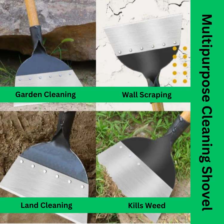 Rust-Free Multi-Purpose Shovel for Heavy Garden Jobs