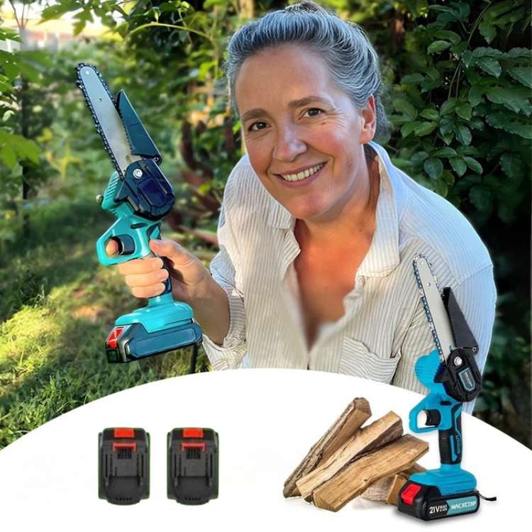 SharpEdge 6" Mini Cordless Electric Chainsaw